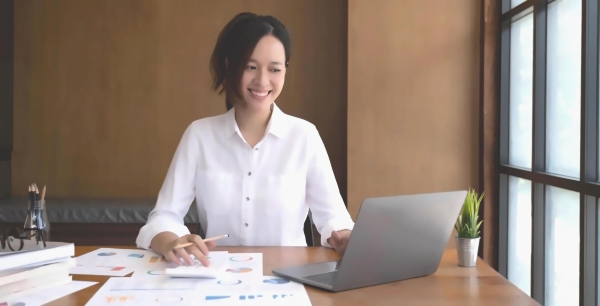 Family reviewing financial documents together at kitchen table
